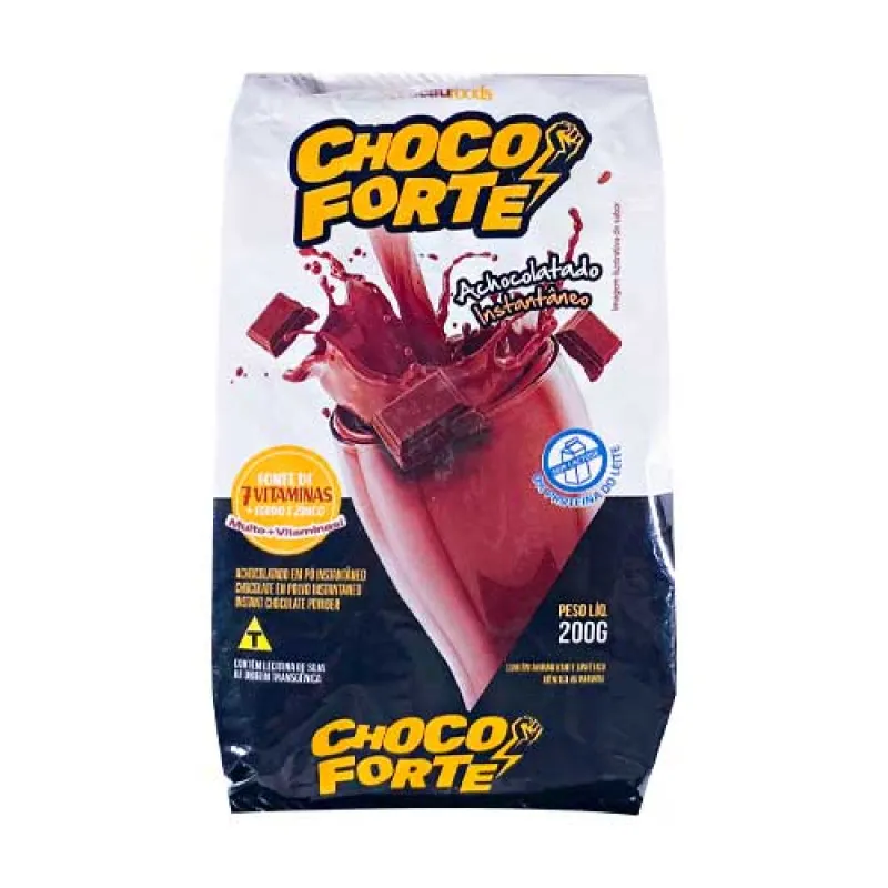 Choco forte Achocolatado En Polvo Instantáneo 200Gr