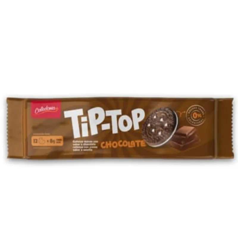 Galletas Tip Top De Chocolate 96G