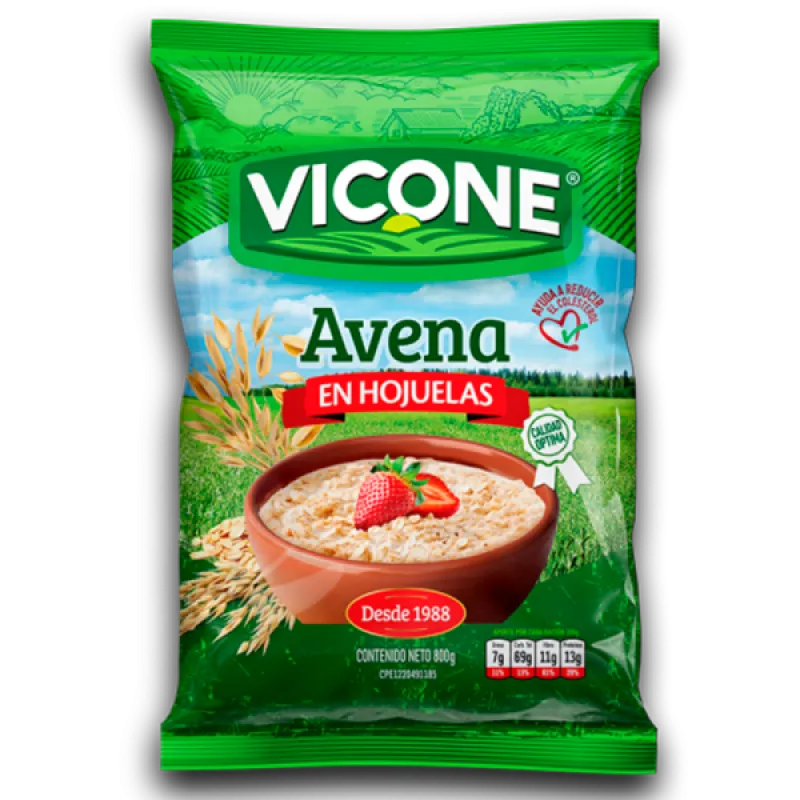 AVENA EN HOJUELAS VICONE 200G
