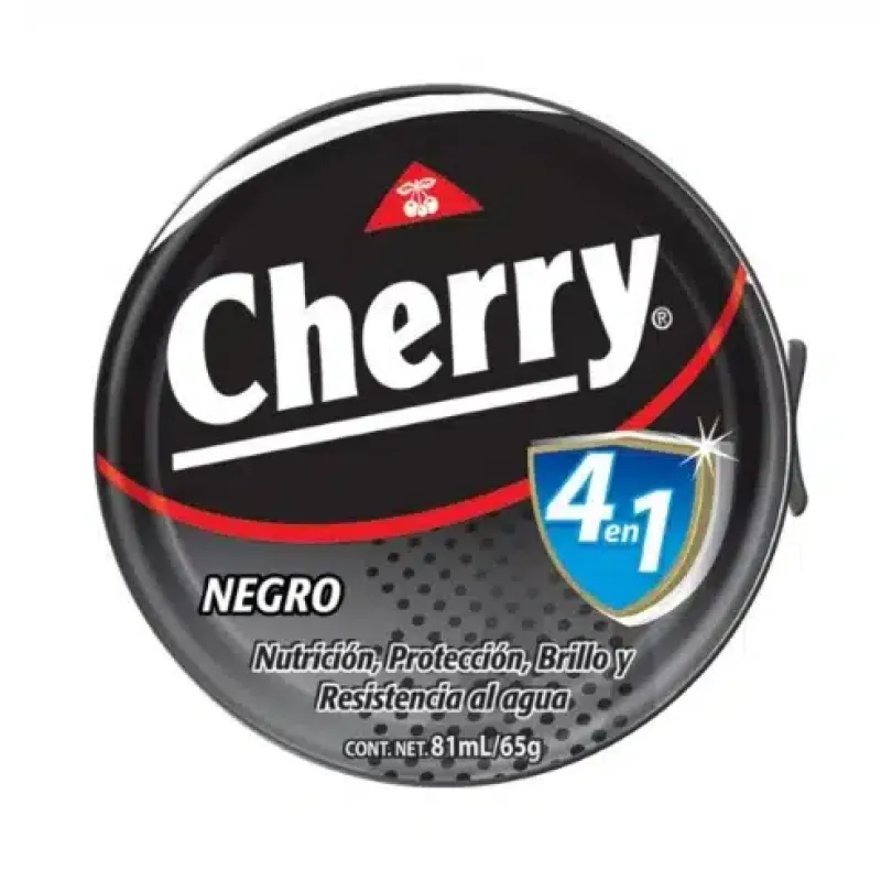 Crema Para Zapatos Negra 30Gr