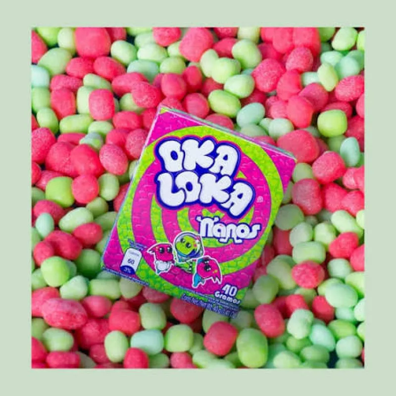 Oka Loka Nanos Colores 12g Unid