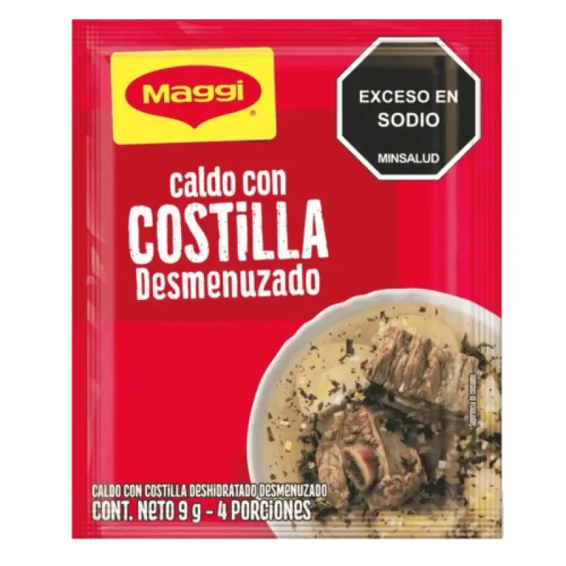 Caldo De Costilla MAGGI  9 Grs