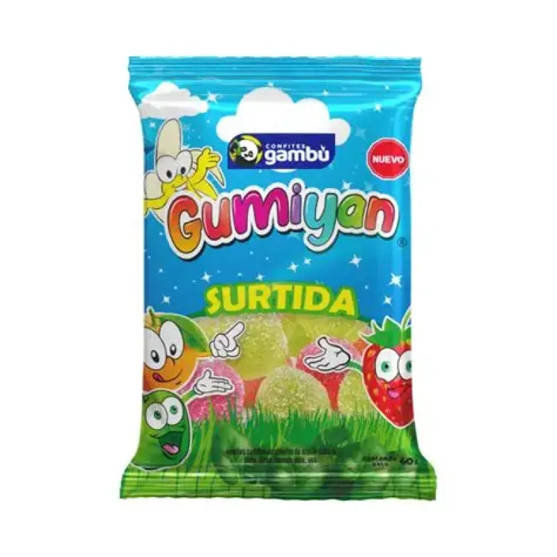 GOMITAS GUMIYAN SURTIDAS 25G