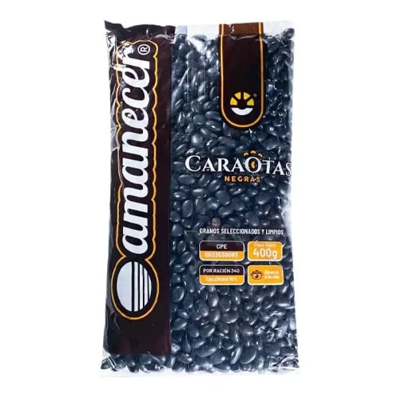 Caraotas Negras 800gr Amanecer