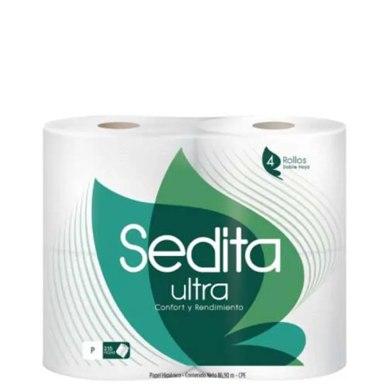 Papel Higiénico Sedita Ultra 4 Und 215H