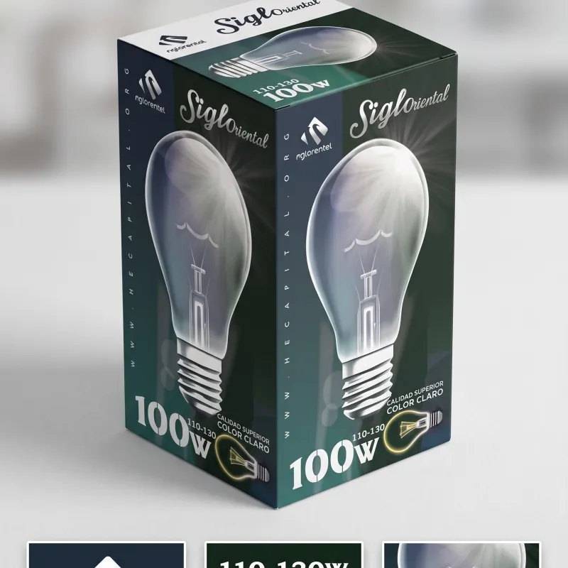 BOMBILLO 100W SIGLO ORIENTAL