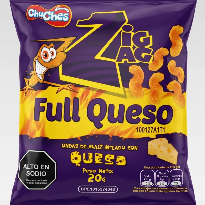 FULL QUESO ZIG ZAG 20G