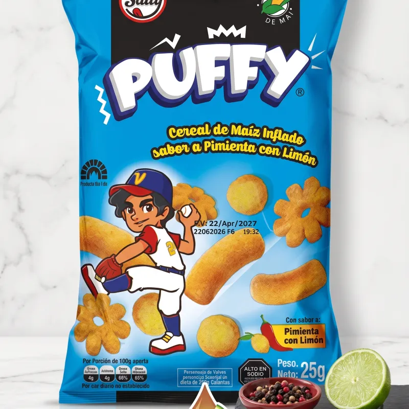 PUFFY PIMIENTA LIMON 25G